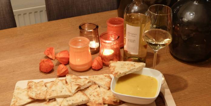 Viognier met herfstige pompoensoep